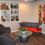 Common sitting area for guests