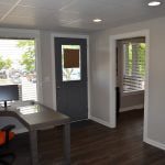 View to outside porch area